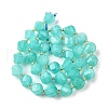 Natural Quartz Dyed Beads Strands G-U023-A02-20-3