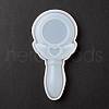 Round with Wing Shape DIY Magic Stick Silicone Molds DIY-F114-23-4