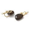 Natural Tiger Eye Faceted Pendants STAS-Z053-02C-2