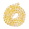 Synthetic Moonstone Beads Strands G-E573-02A-16-3