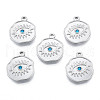 304 Stainless Steel Pendants STAS-N098-158P-2
