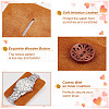 Rectangle Imitation Leather Single Watch Pouch Storage Bags ABAG-WH0051-07-4