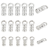   18Pcs 3 Styles 925 Sterling Silver Cord End STER-PH0002-11-1