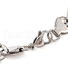 Tarnish Resistant 201 Stainless Steel Mariner Link Chain Bracelets BJEW-B078-52P-3