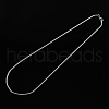 Non-Tarnish 304 Stainless Steel Snake Chain Necklaces X-STAS-S029-09-1