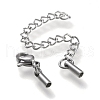 Tarnish Resistant 304 Stainless Steel Curb Chain Extender STAS-K195-29P-014-2