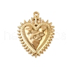 304 Stainless Steel Pendants STAS-P390-02E-G-1