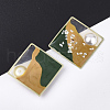 Epoxy Resin Pendants X-RESI-S365-47A-2