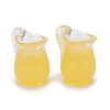 Resin Macaron Juice Glass Cabochons DIY-B014-03C-1