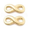 Brass Connector Charms KK-B134-08G-1