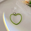 Silicone Love Heart Mobile Straps PW-WG49436-05-1
