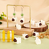 Opaque Resin Pendants X1-RESI-S356-070-8