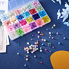 1800Pcs 24 Style Spray Painted & Baking Painted & Translucent Crackle Glass Beads CCG-TA0002-02-14