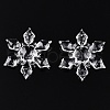 Transparent Acrylic Connector Charms TACR-T028-03B-2