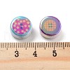 UV Plating Printed Acrylic Beads OACR-S140-04-3