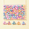 120Pcs 6 Colors Handmade Polymer Clay Beads CLAY-FS0001-33-1