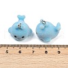 Flocky Resin Pendants FIND-A052-04A-3
