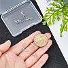   6Pcs 3 Style 925 Sterling Silver Pendant Bails STER-PH0002-19-3