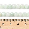 Natural Myanmar Jadeite Beads Strands G-M454-A01-6mm-5