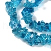 Transparent Glass Beads Strands GLAA-P060-01B-01-3