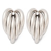 201 Stainless Steel Stud Earrings EJEW-Q026-23P-2