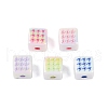 UV Plating Acrylic Beads OACR-M013-06-1