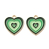 Alloy Enamel Pendants FIND-G055-21G-3