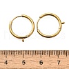 304 Stainless Steel Stud Earring Findings for Women EJEW-M068-08G-3