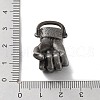Tibetan Style Alloy Pendant PALLOY-H133-42AS-3