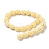 Craved Flower Synthetical Coral Bead Strands CORA-P004-A-2