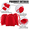 Beebeecraft Rectangle Velvet Drawstring Pouches TP-BBC0001-06A-6
