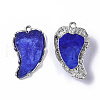 Druzy Resin Pendants X-RESI-T039-010-2