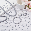 SUNNYCLUE Flat Round Handmade Polymer Clay Beads CLAY-SC0001-61-4