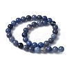 Natural Blue Aventurine(Dyed and Heated) Beads Strands G-U015-10MM-01-3