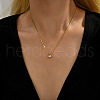 Real 18K Gold Plated Stainless Steel Pendant Necklaces CP2918-2-2