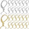 SOFPLATE 60Pcs 2 Colors 304 Stainless Steel Leverback Earring Findings STAS-SP0001-20-1