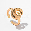 Brass Cuff Rings for Women FS-WG541EE-07-2