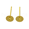 304 Stainless Steel Stud Earring Findings STAS-P370-01C-G-1