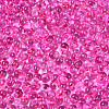 3/0 Baking Paint Glass Fringe Seed Beads SEED-A034-04D-2
