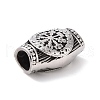 304 Stainless Steel Manual Polishing European Beads STAS-G276-21AS-3