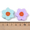 Flower Food Grade Silicone Focal Beads SIL-A011-02D-3