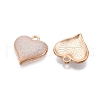 Alloy Enamel Pendants PALLOY-TAC0012-58B-RS-2
