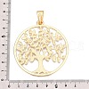 Rack Plating Eco-Friendly Alloy Big Pendants FIND-N005-40G-3