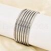 Non-Tarnish Fashion 304 Stainless Steel Buddhist Bangle Sets BJEW-L664-022A-P-6