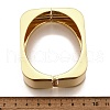 Alloy Cuff Geometric Hinged Bangles for Women BJEW-V002-05G-3