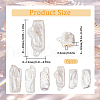SUNNYCLUE 6Pcs Natural Keshi Pearl Beads PEAR-SC0001-23-2