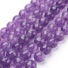 Natural Amethyst Beads Strands G-C073-10mm-3-1