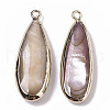 Natural Freshwater Shell Pendants SHEL-R047-03D-3