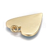 Brass Enamel Pendants KK-M205-13G-09-2