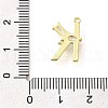 Brass Micro Pave Cubic Zirconia Pendants KK-M310-01G-11-3
